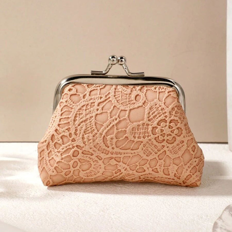 Chic Vintage Lace Coin Purse