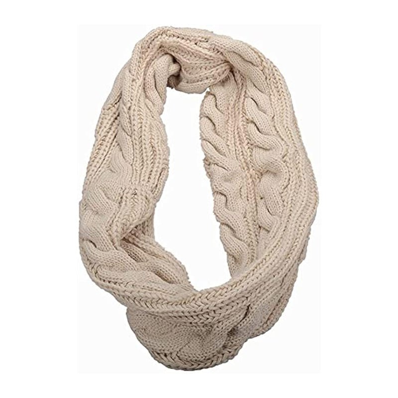Luxurious Knitted Scarf in Solid Color Design