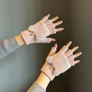 Colorful Cartoon Gloves for Warmth and Style