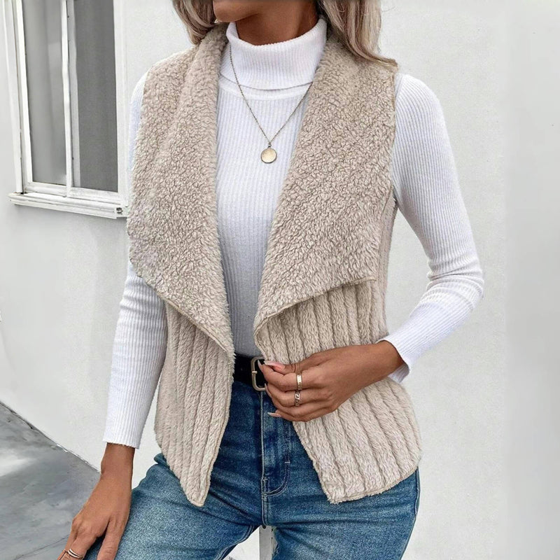 Sleek Solid Color Cardigan for Relaxing Moments