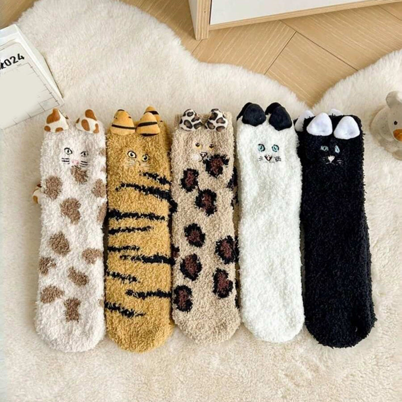 Colorful and Cozy Socks with Fun Patterns