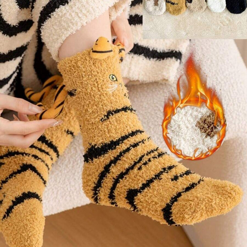 Colorful and Cozy Socks with Fun Patterns