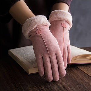 Elegant Varma Plush Gloves for Ultimate Comfort