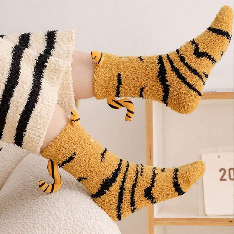 Colorful and Cozy Socks with Fun Patterns
