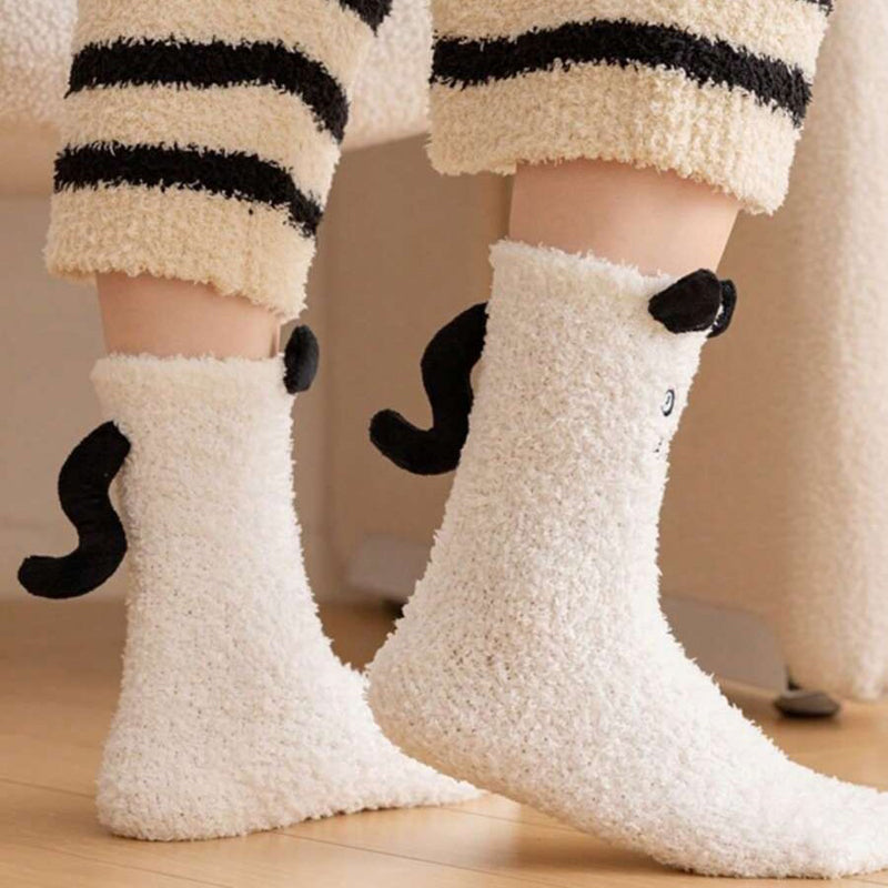 Colorful and Cozy Socks with Fun Patterns