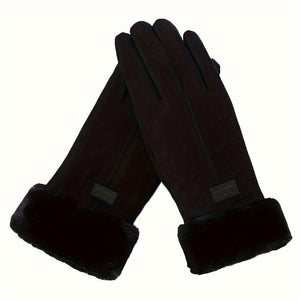 Elegant Varma Plush Gloves for Ultimate Comfort