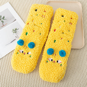 Colorful and Soft Knitted Cozy Socks