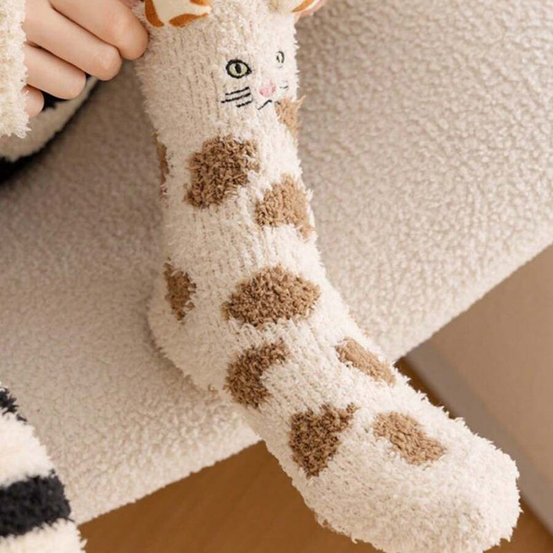 Colorful and Cozy Socks with Fun Patterns