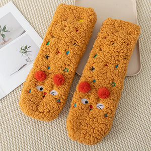 Colorful and Soft Knitted Cozy Socks