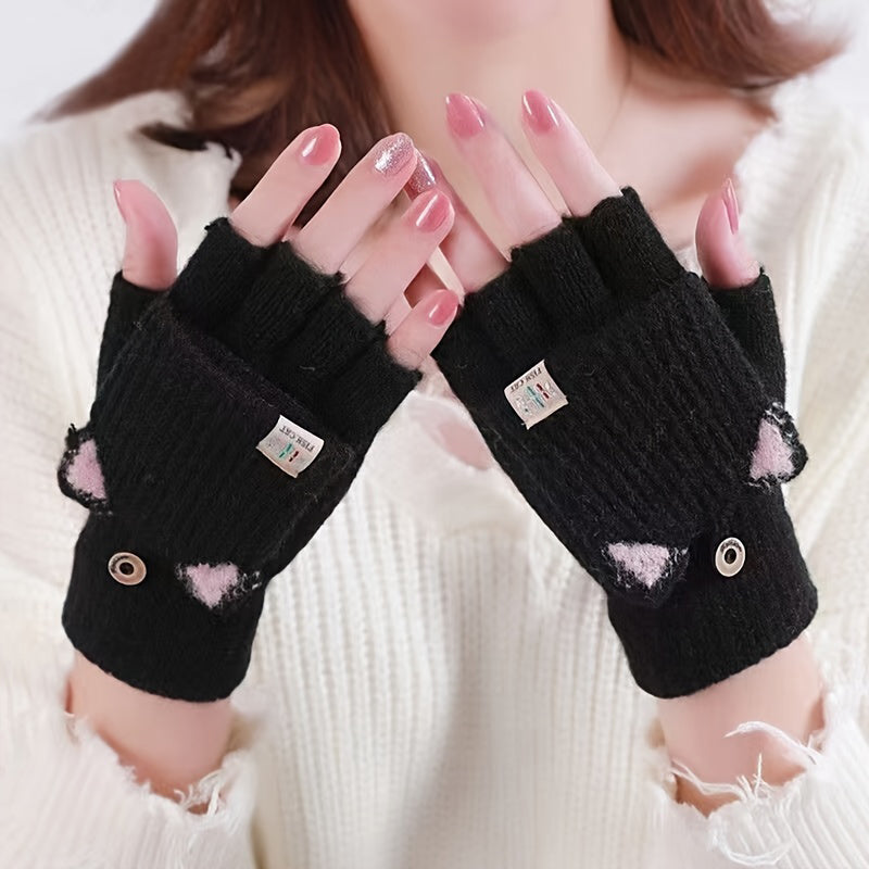 Colorful Cartoon Gloves for Warmth and Style
