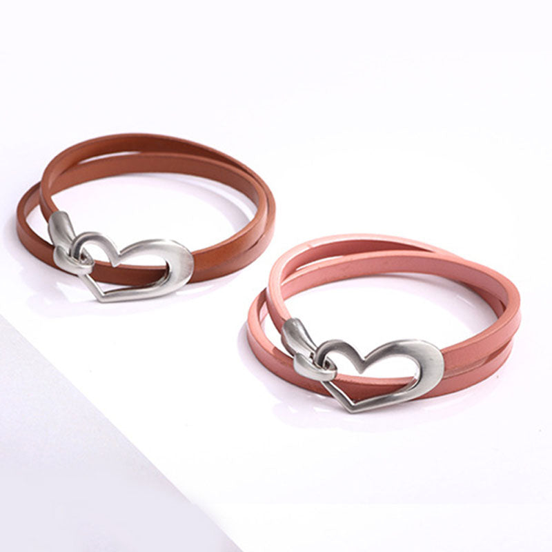 Charming Bohemian Heart Bracelet
