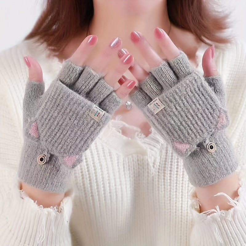 Colorful Cartoon Gloves for Warmth and Style