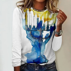 Trendy T-Shirt with Unique Abstract Pattern