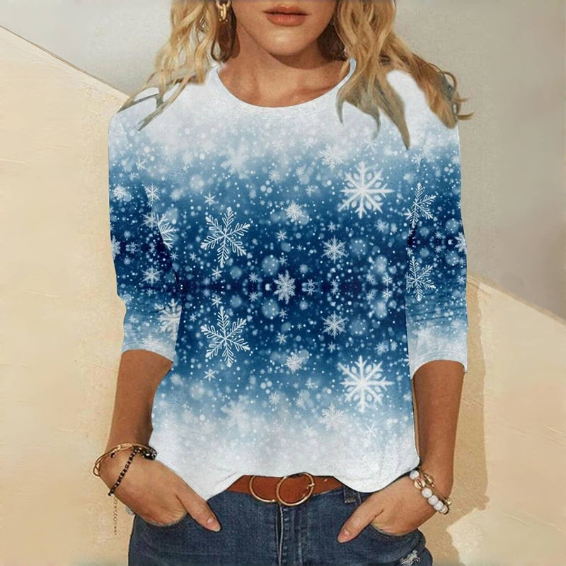Relaxed and Chill Snowflake T-shirt
