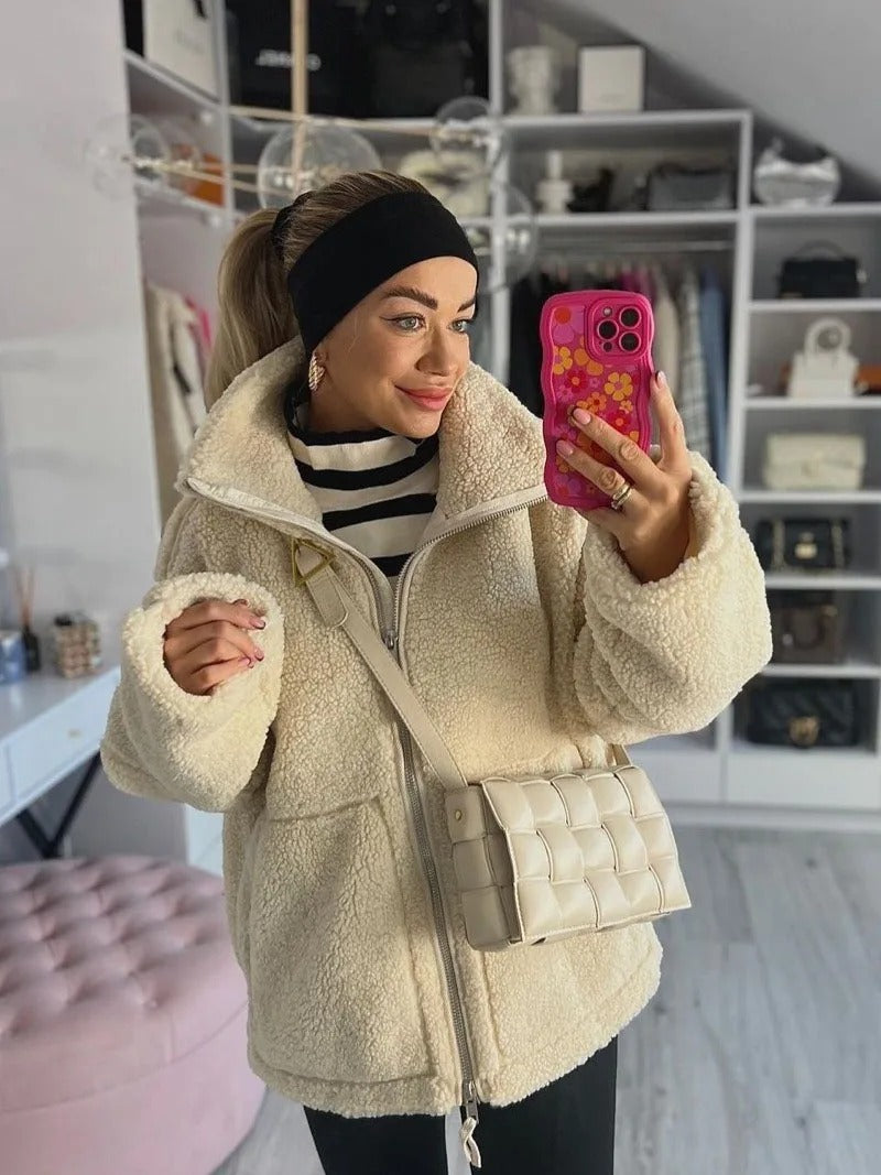 Gabe | Oversized Warm Fleece Jacket
