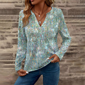 Chic Gradient Lounge Tee