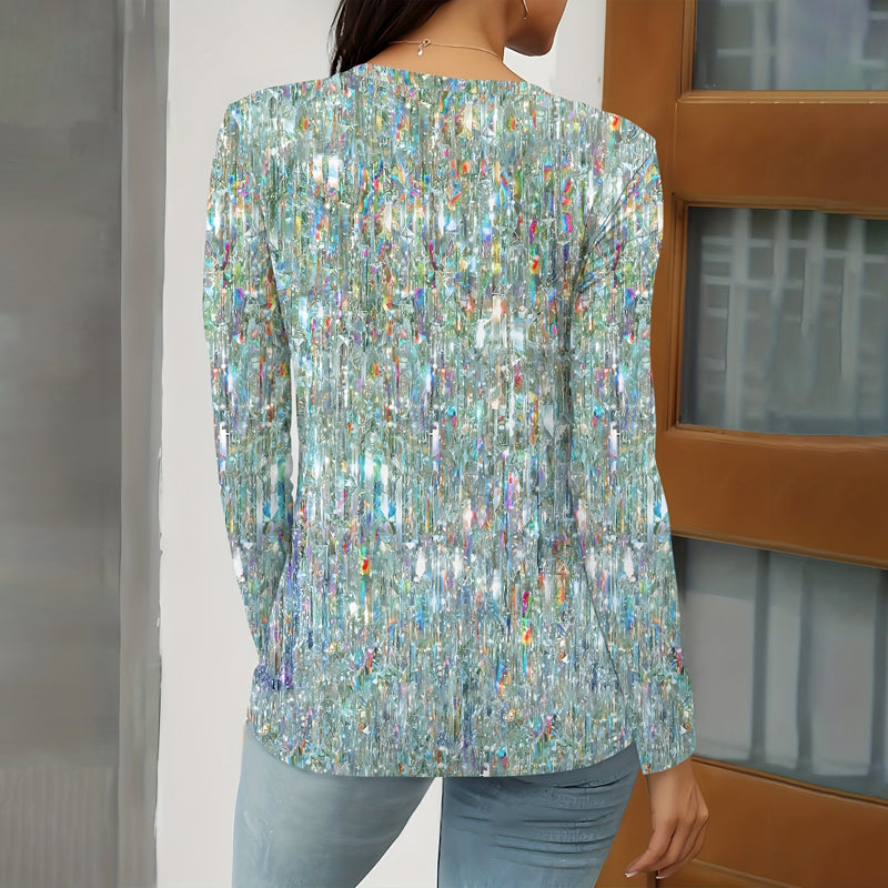 Chic Gradient Lounge Tee