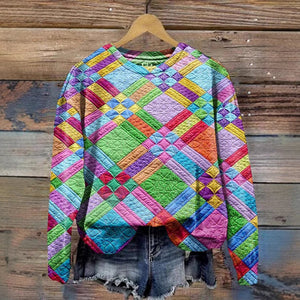Vibrant and Soft Sweatshirt for Relaxing Moments