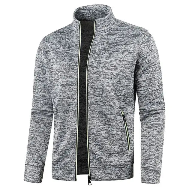 Varuno Men Zipper Jackets Standing Collar