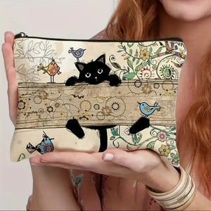 Charming Cat Patterned Bag for Cat Lovers