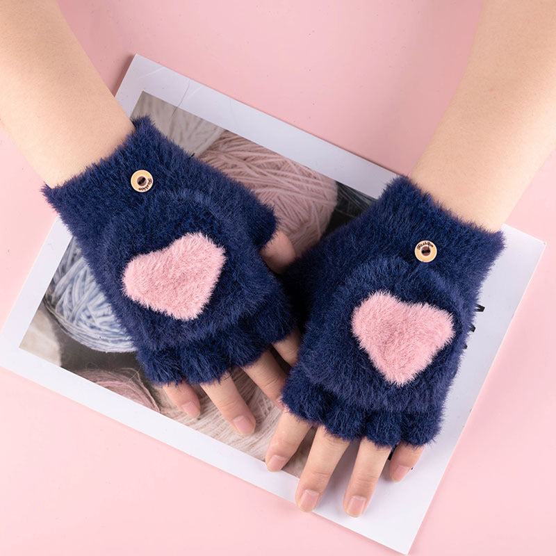 Colorful Heartwarming Gloves
