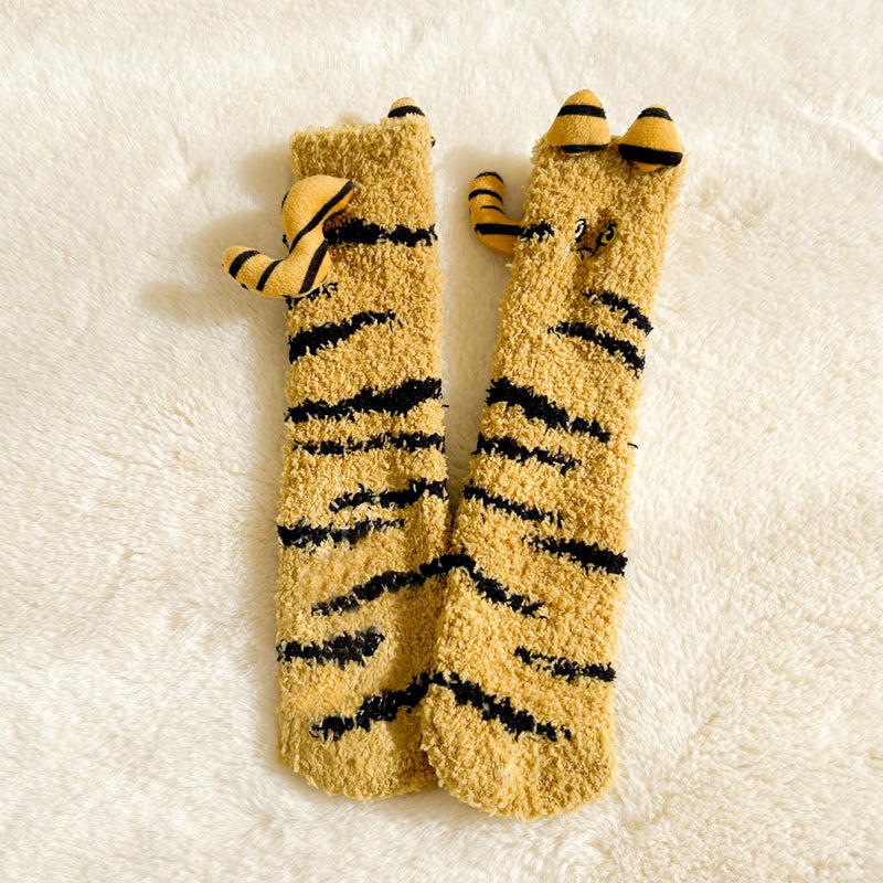 Colorful and Cozy Socks with Fun Patterns