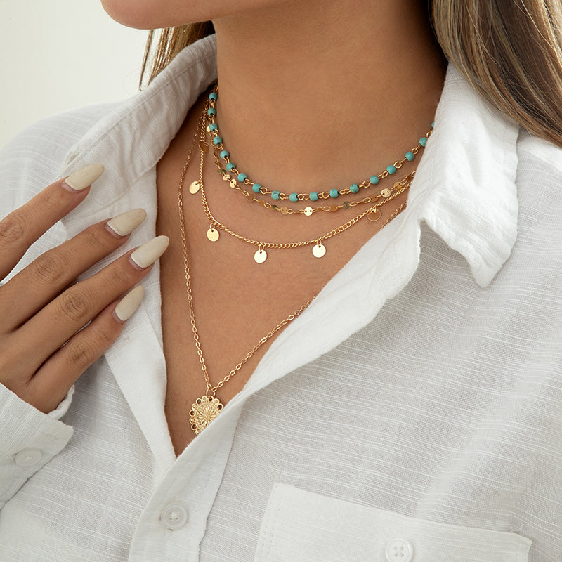 Chic Bohemian Vintage Pendant Necklace