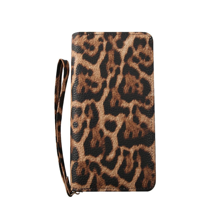 Chic Vintage Leopard Print Coin Purse