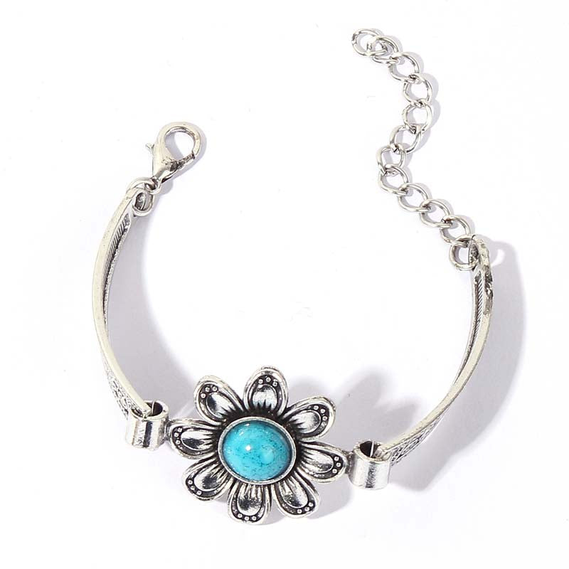 Chic Vintage Bohemian Floral Bracelet