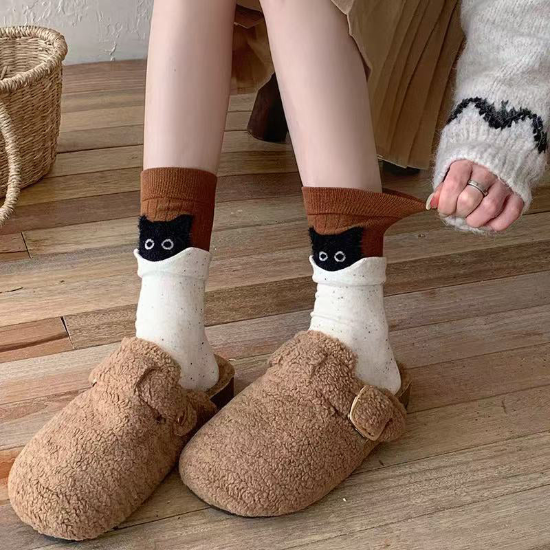 Unique Socks with Creative Cat Designs