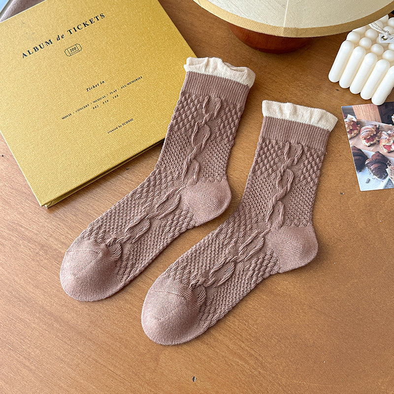 Retro Chic Relaxed Socks