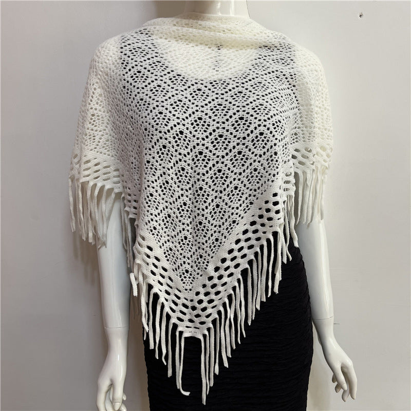 Sophisticated Hollow Scarf