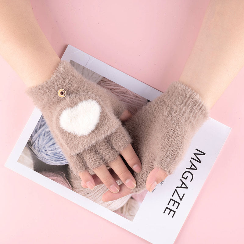 Colorful Heartwarming Gloves