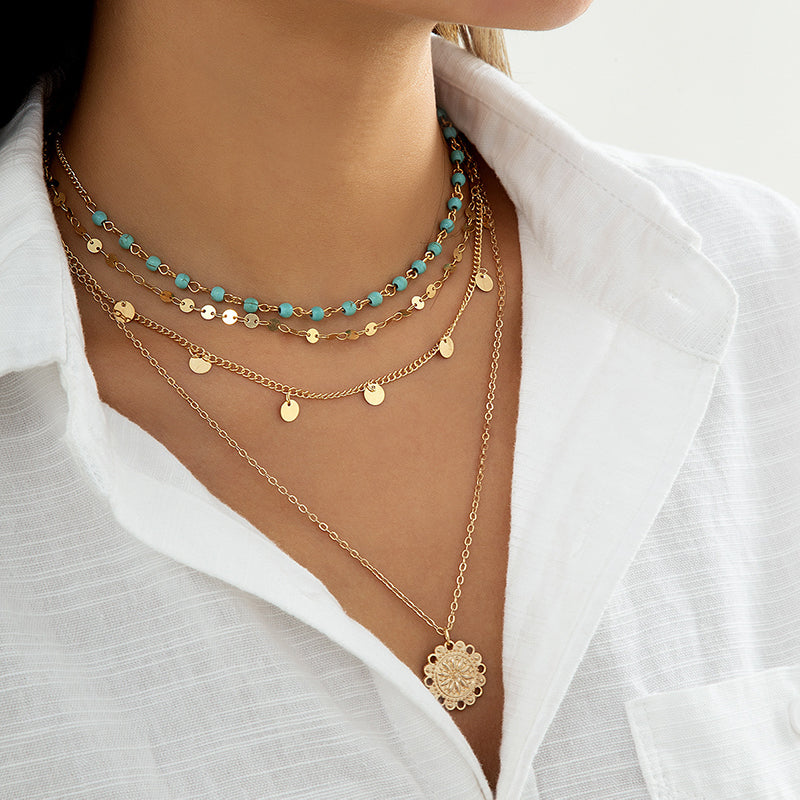 Chic Bohemian Vintage Pendant Necklace