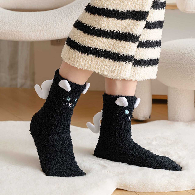 Colorful and Cozy Socks with Fun Patterns