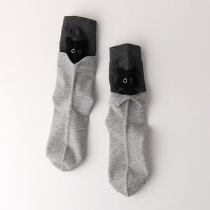 Unique Socks with Creative Cat Designs