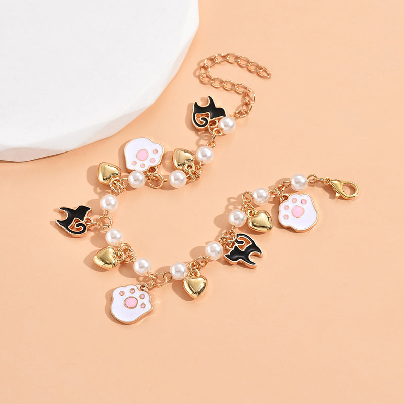 Unique Design Cat Bracelet for Cat Lovers
