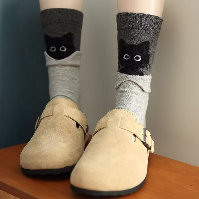 Unique Socks with Creative Cat Designs
