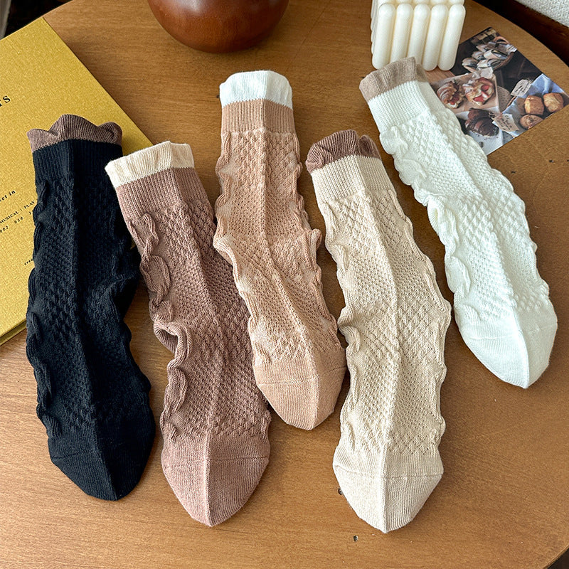 Retro Chic Relaxed Socks