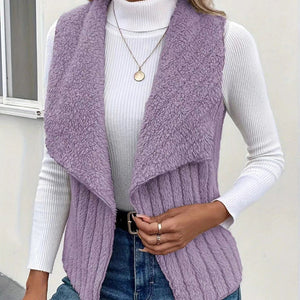 Sleek Solid Color Cardigan for Relaxing Moments