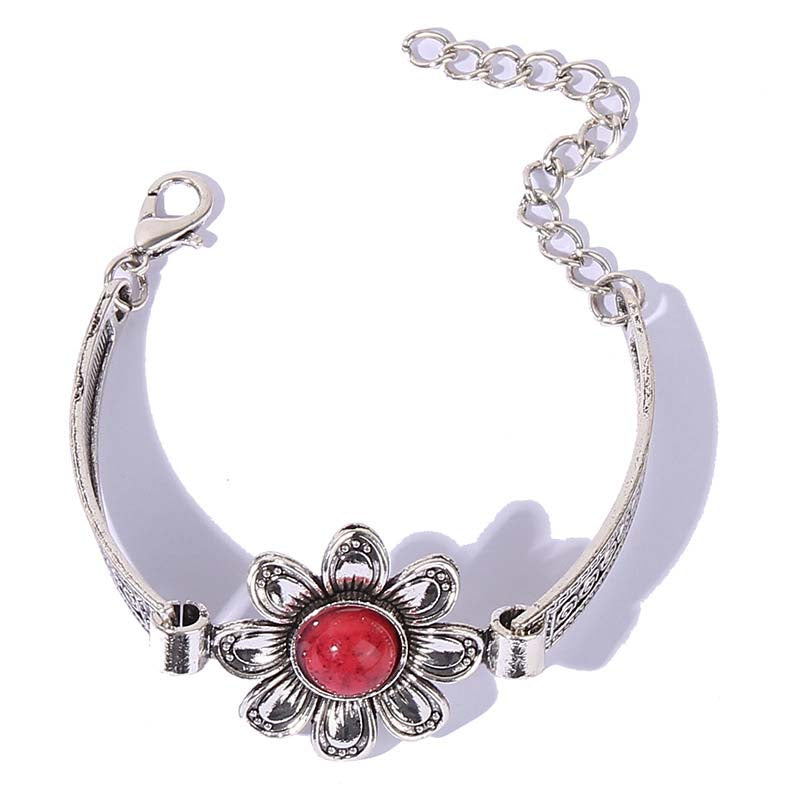Chic Vintage Bohemian Floral Bracelet