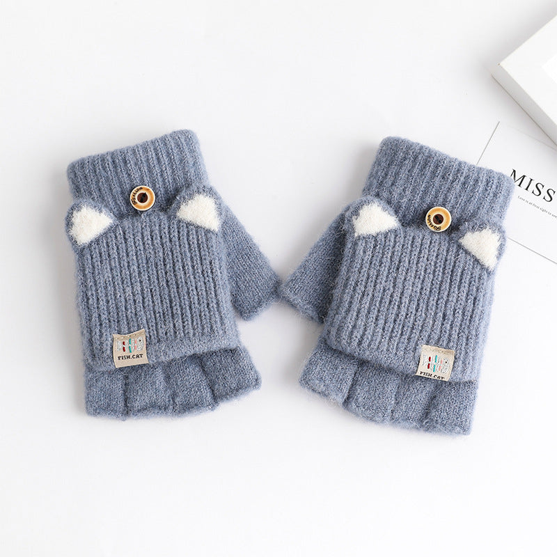 Colorful Cartoon Gloves for Warmth and Style