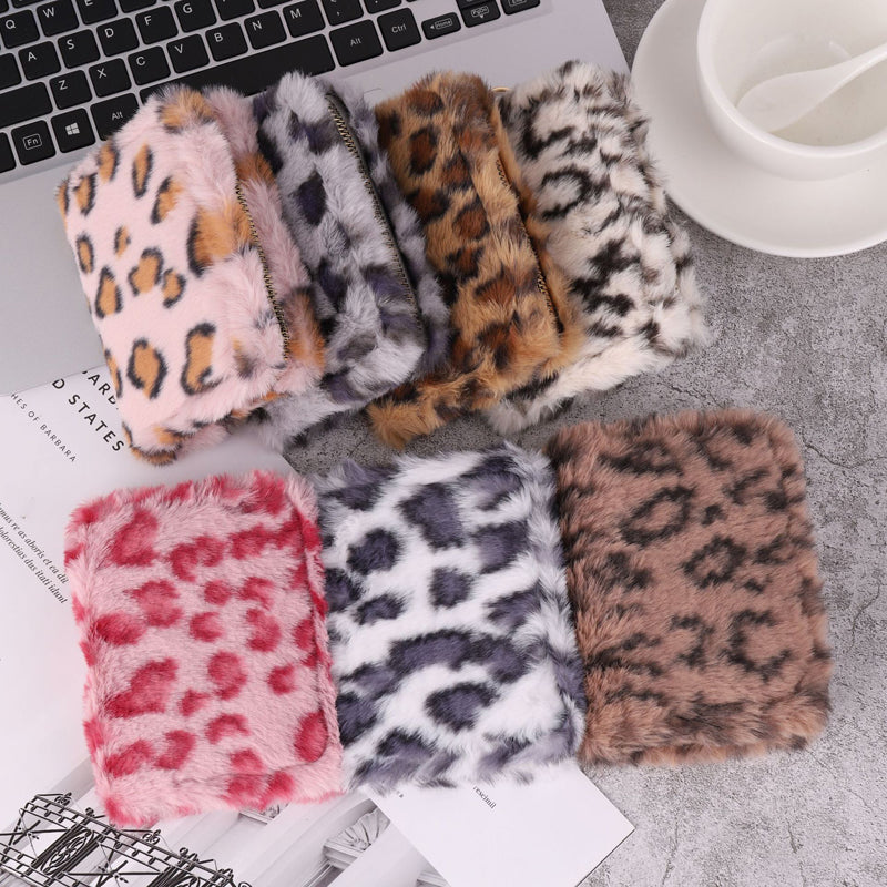 Chic Vintage Leopard Print Coin Purse