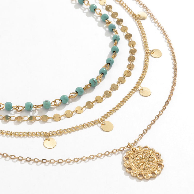 Chic Bohemian Vintage Pendant Necklace