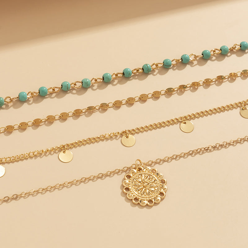 Chic Bohemian Vintage Pendant Necklace
