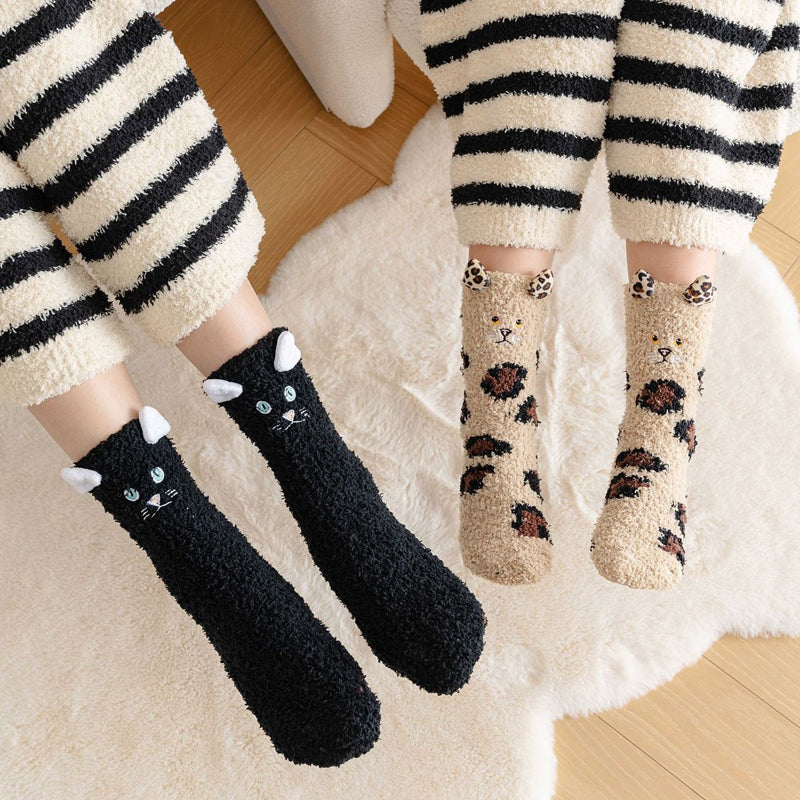 Colorful and Cozy Socks with Fun Patterns