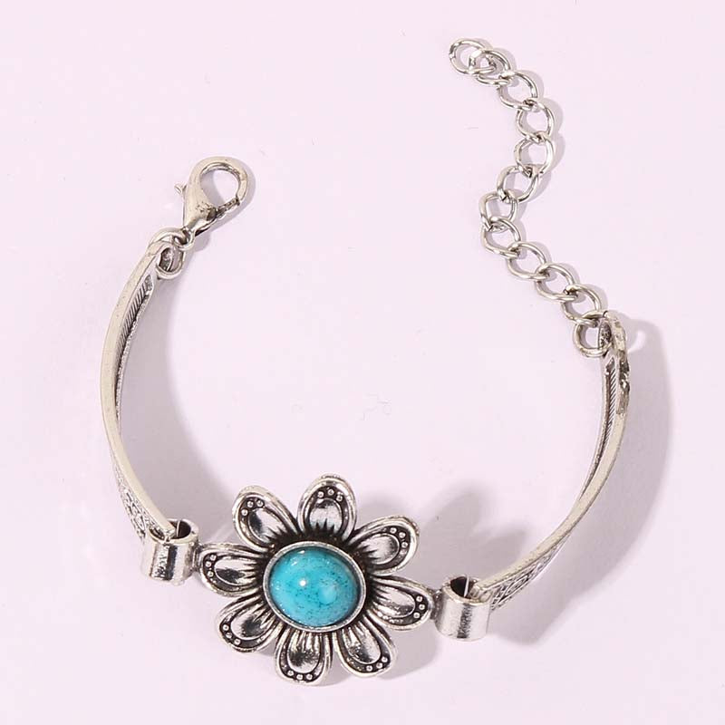Chic Vintage Bohemian Floral Bracelet