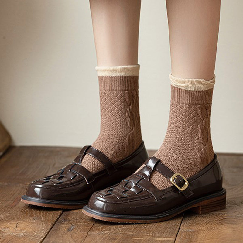 Retro Chic Relaxed Socks