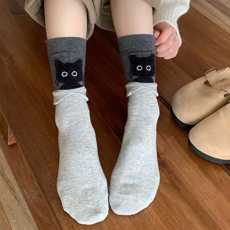 Unique Socks with Creative Cat Designs