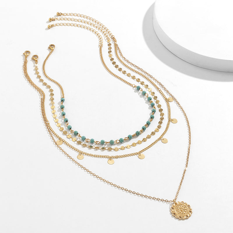 Chic Bohemian Vintage Pendant Necklace
